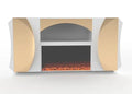 TV STAND WITH FIREPLACE