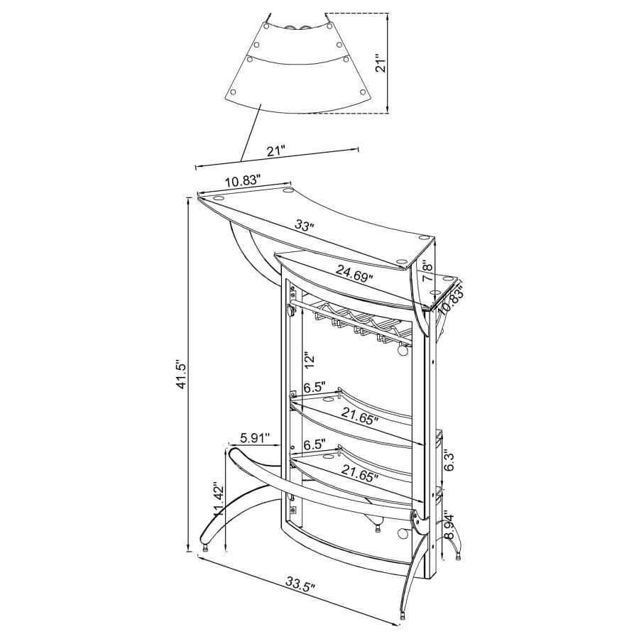 BAR - FIVE STAR FURNITURE LIQUIDATION