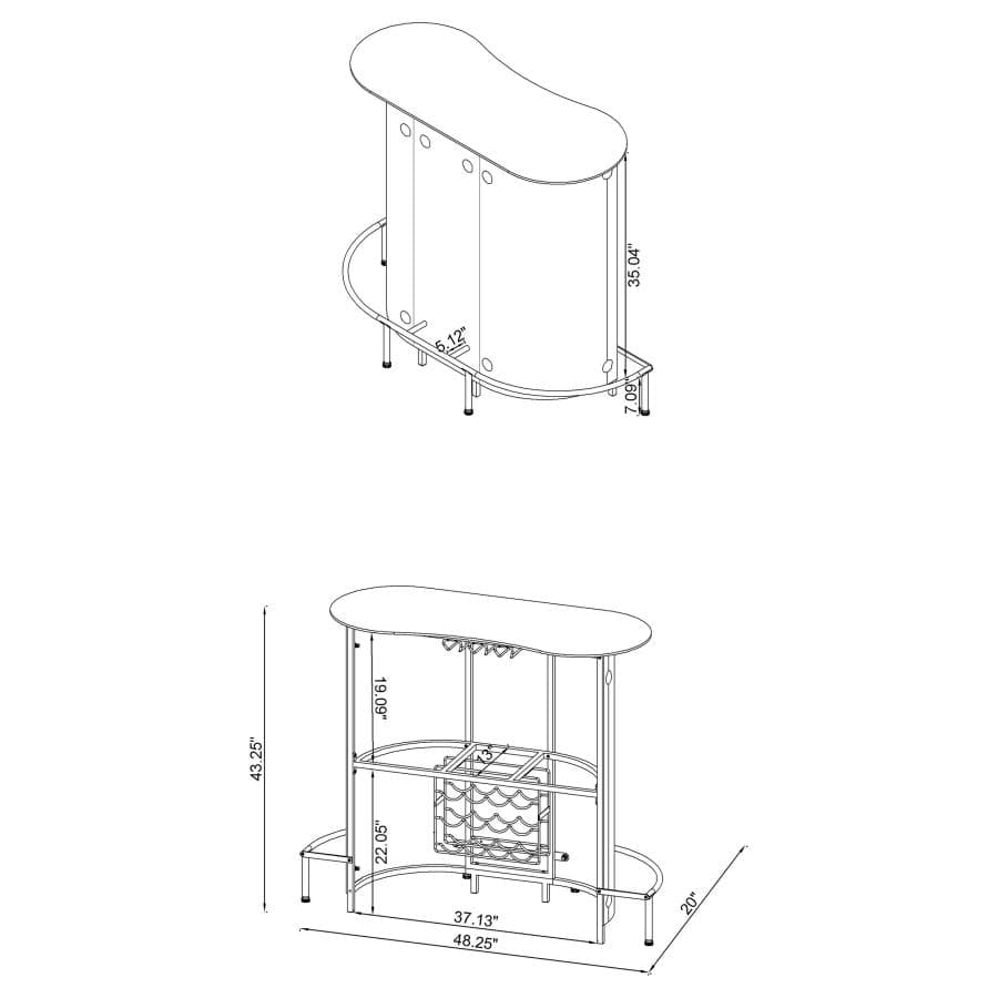 BAR - FIVE STAR FURNITURE LIQUIDATION